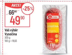 Salám Vysočina Váš Výběr