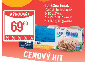 Tuňák steak v oleji Sun&amp