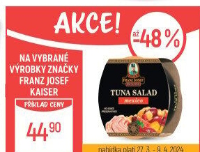 Tuňákový salát Exclusive Franz Josef Kaiser