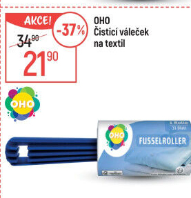 Váleček čisticí na oděv OHO