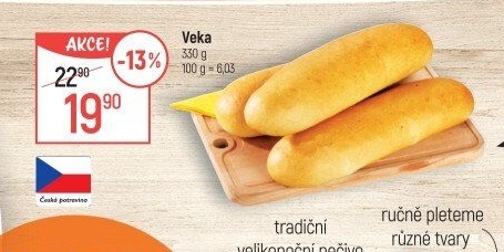 Veka chlebíčková