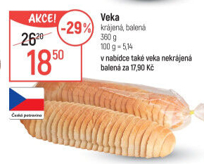Veka chlebíčková Delta