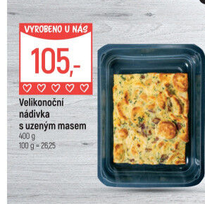 Velikonoční nádivka s uzeným masem Globus