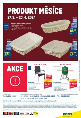 akční leták Makro 27.3.2024-9.4.2024