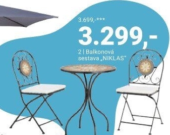 BALKONOVÁ SESTAVA „NIKLAS“