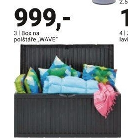 BOX NA POLŠTÁŘE „WAVE“