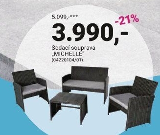 Sedací souprava „MICHELLE“