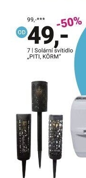 SOLÁRNÍ SVÍTIDLO „PITI“
