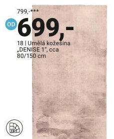 UMĚLÁ KOŽEŠINA „DENISE 1“