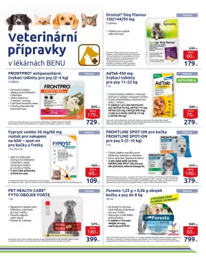 akční leták BENU Lékárna 1.4.2024-30.4.2024