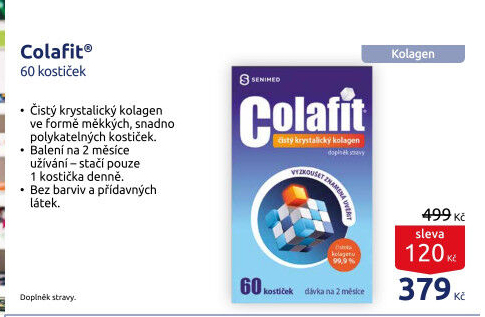 Doplněk stravy na klouby Colafit