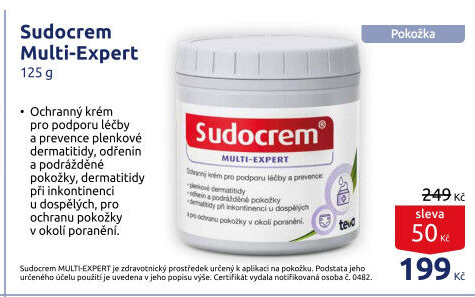 Krém na ekzém a akné Multi Expert Sudocrem