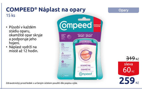 Náplast na opary Compeed