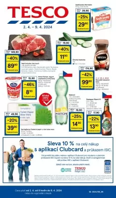 akční leták Tesco 2.4.2024-9.4.2024