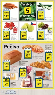 akční leták Tesco 2.4.2024-9.4.2024