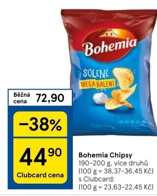 Chipsy Bohemia Chips