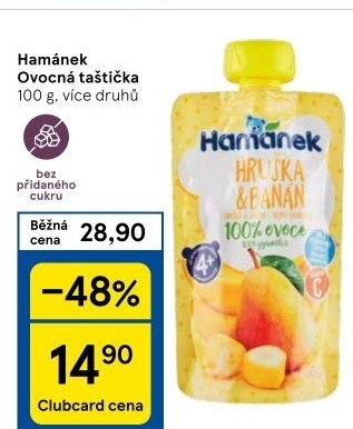 Kapsička ovocná Hamánek