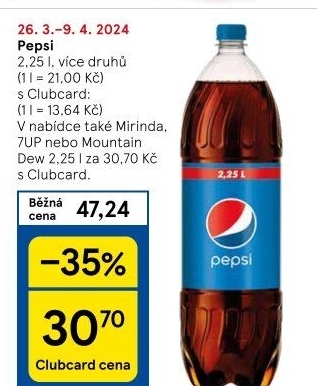 Limonáda Pepsi