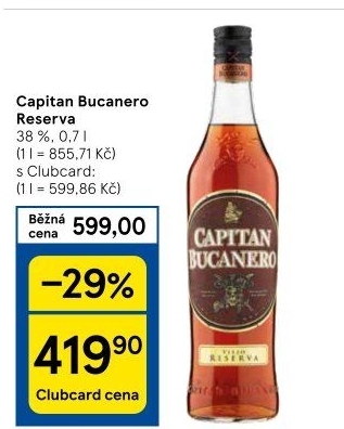 Rum Viejo Reserva Capitan Bucanero