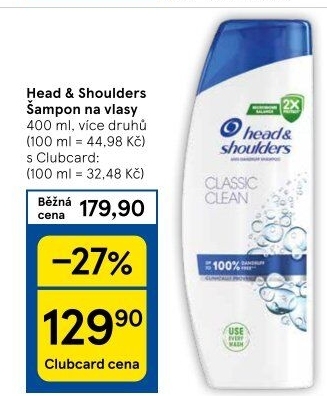 Šampon proti lupům Head&amp
