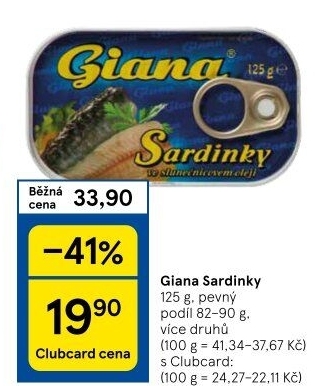 Sardinky Giana
