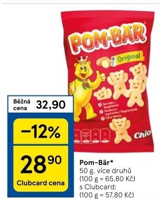 Snack PomBär Chio