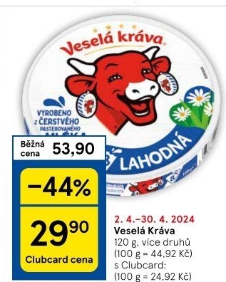 Sýr tavený Veselá kráva