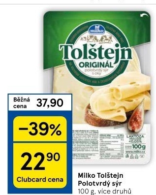 Sýr Tolštejn Milko