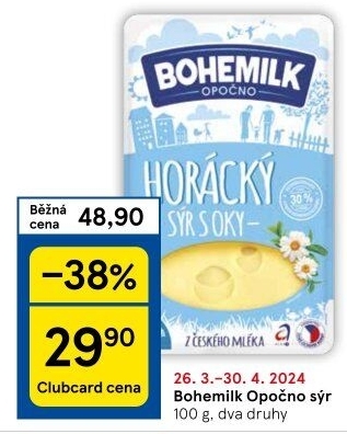 Sýry Bohemilk Opočno