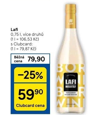 Vína Muskotály Lafi