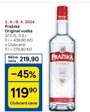 Vodka Pražská