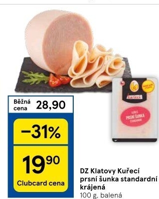 Kuřecí šunka prsní standard DZ Klatovy