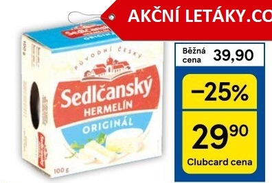 Sýr Hermelín Sedlčanský