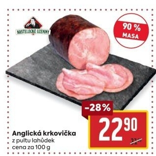 Anglická krkovice Kostelecké uzeniny