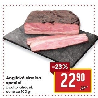 Anglická slanina speciál
