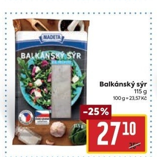 Balkánský sýr Madeta