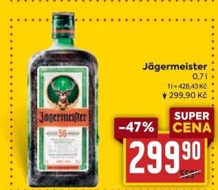 Bylinný likér Jägermeister
