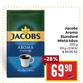 Mletá káva Jacobs Aroma Standard