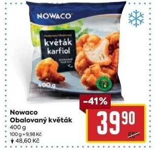 Obalovaný květák mražený Nowaco