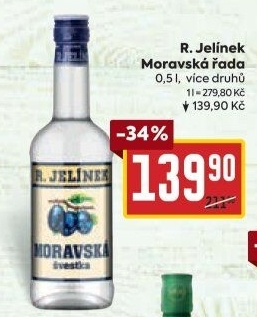Pálenky Moravská řada Rudolf Jelínek
