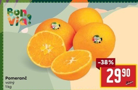 Pomeranče Billa Bonvia
