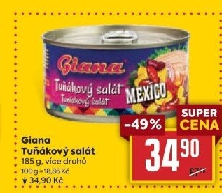 Salát s tuňákem Giana