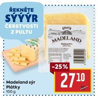 Sýr Madeland Madeta