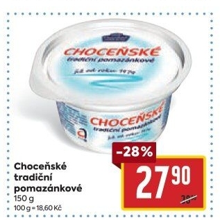 Tradiční pomazánkové Choceňské