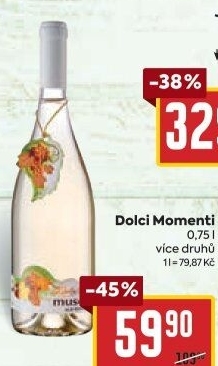 Vína Dolci Momenti Chateau Vartely