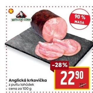 Anglická krkovice Kostelecké uzeniny