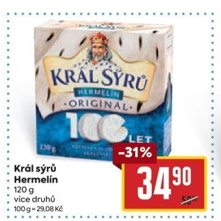 Sýr Hermelín Král sýrů