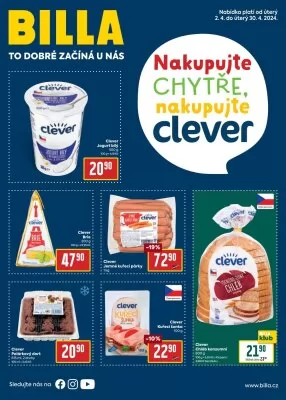 akční leták BILLA 2.4.2024-30.4.2024