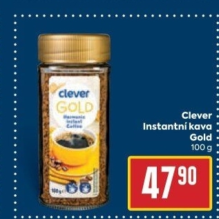 Instantní káva Gold Clever