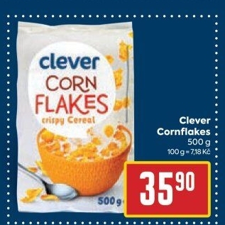 Lupínky cornflakes Clever